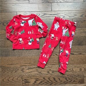 Pottery Barn Kids Rudolph Pajamas | 2T